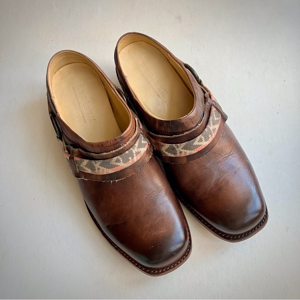 BedStu Shoe Booties S-10 Triad Harness Mule EUC